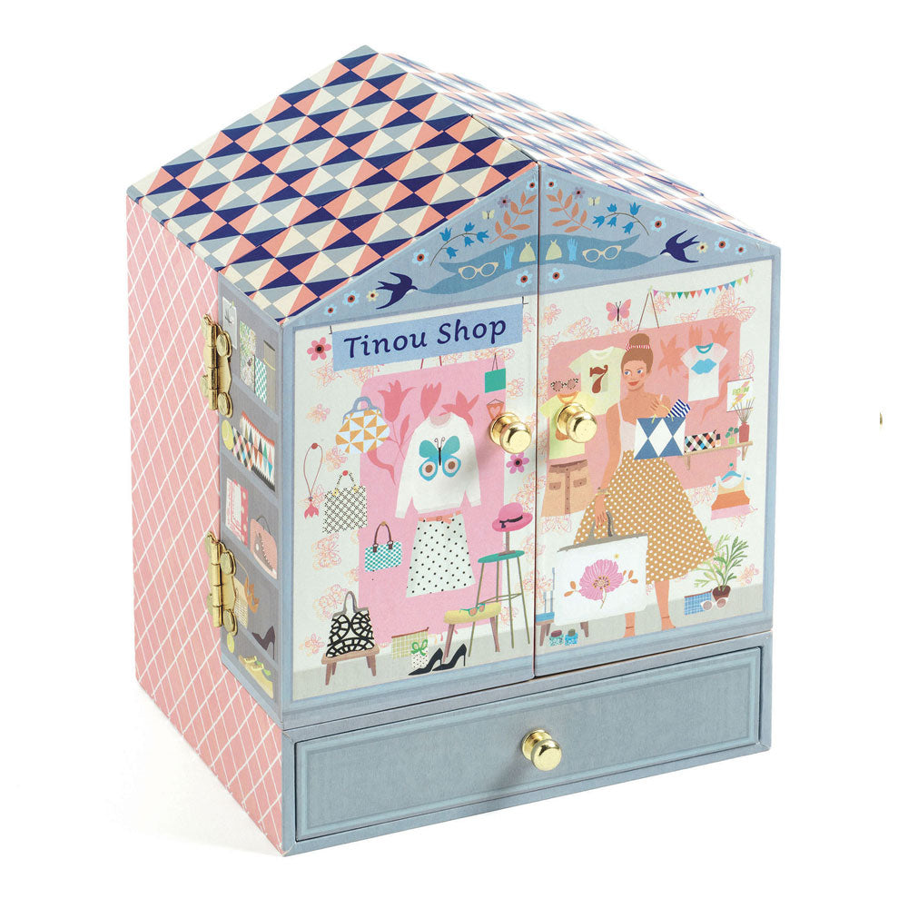 Djeco Tinou shop, Musical Jewelry Box