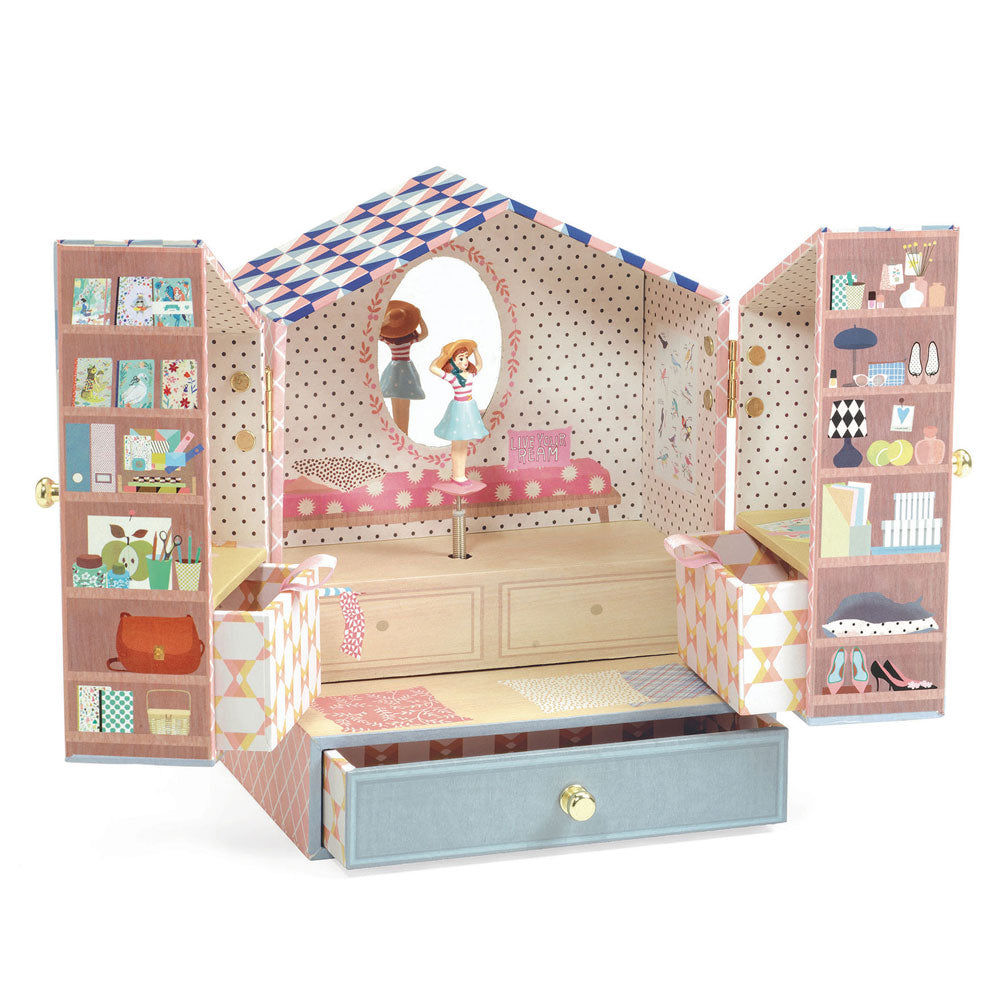 Djeco Tinou shop, Musical Jewelry Box