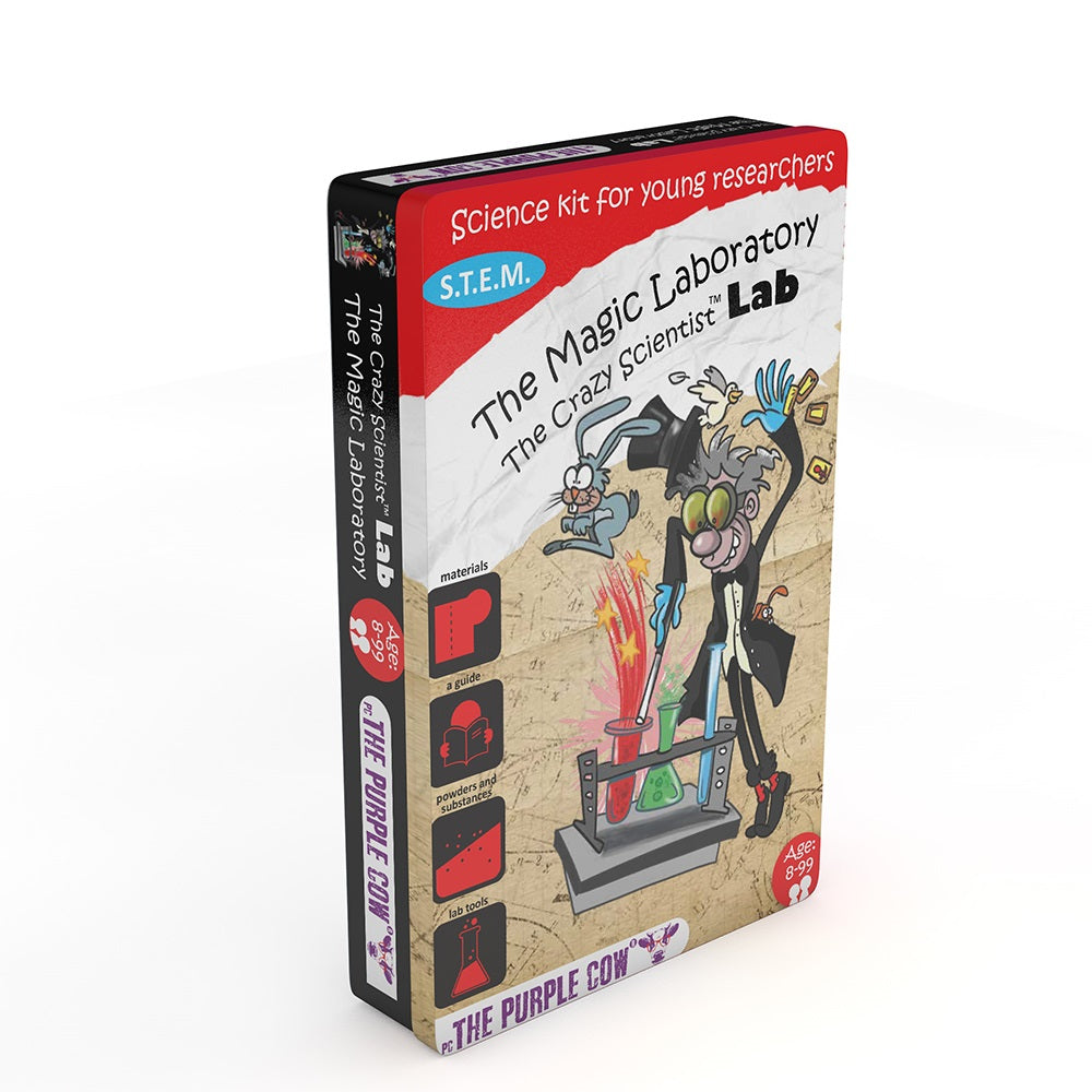 Purple Cow The Crazy Scientist Lab- Magic Science