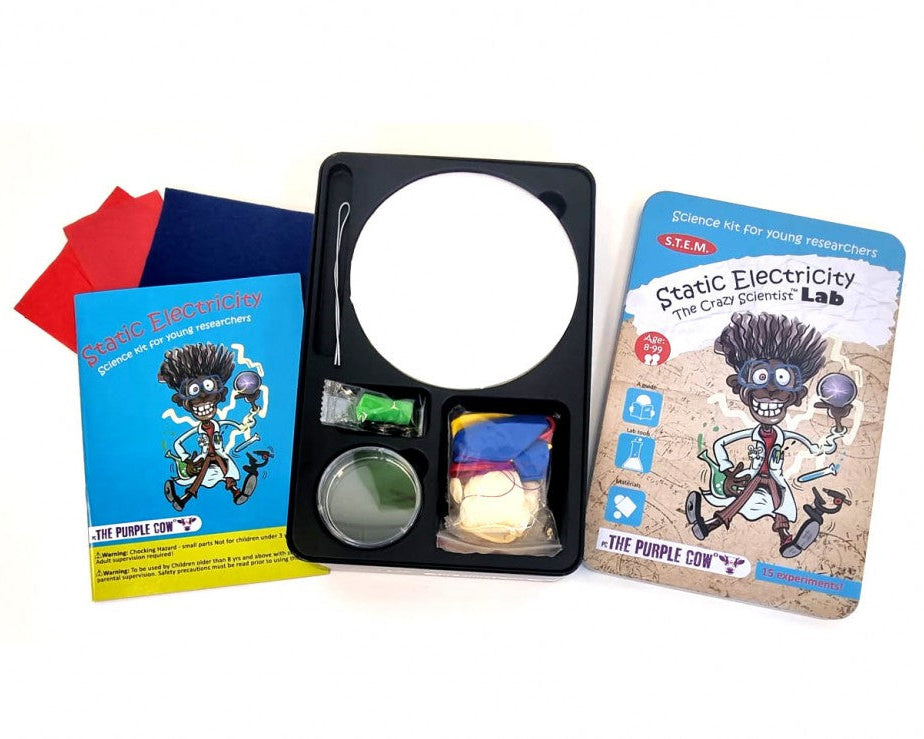 Purple Cow Crazy Scientist Lab - Static Electricity