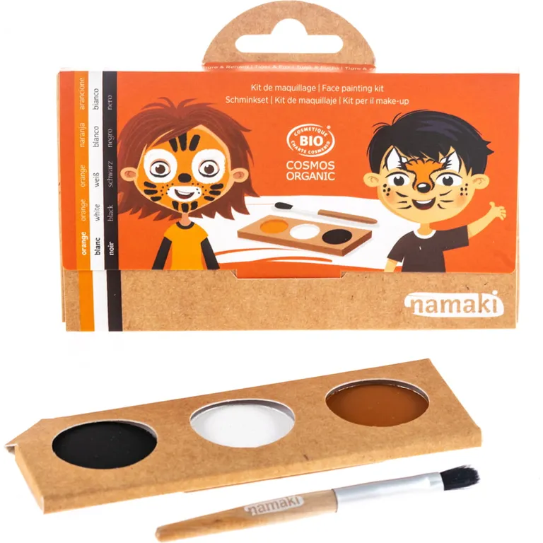 Tiger & Fox Face Paint Kit 3 colors