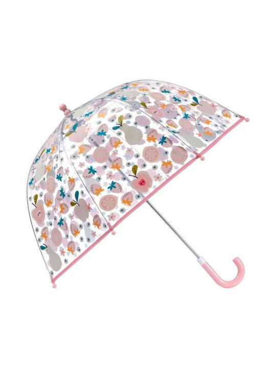 Colour changing clear umbrella