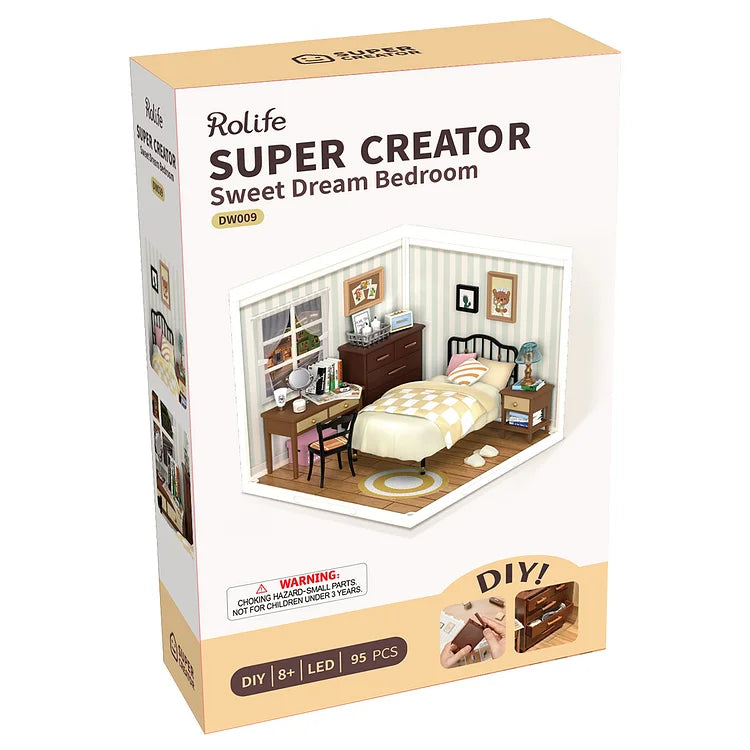 Super Creator Sweet Dream Bedroom DW009 Rolife
