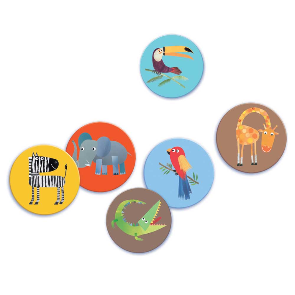 Djeco Educational games Memo - Jungle