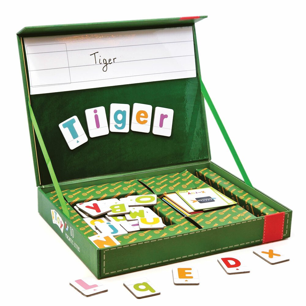English Magnetic Set Play with the Words & Learn the Letters