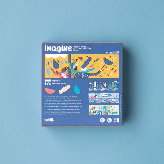 Imagine, First Puzzle Set for Kids 2+