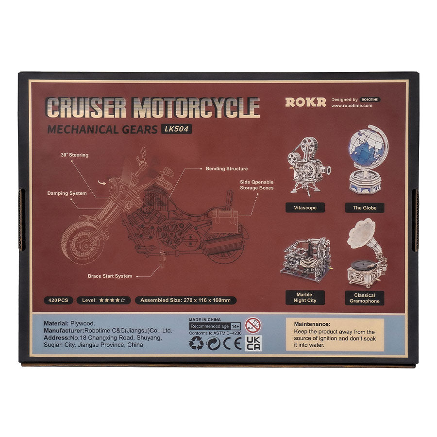 ROKR Cruiser Motorcycle LK504