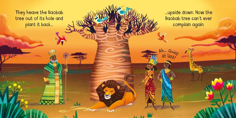 Little Board Book The Baobab Tree, Usborne
