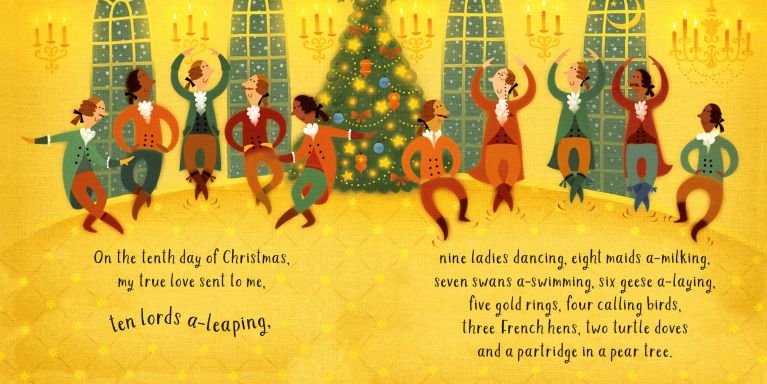 Little Board Book The Twelve Days Of Christmas, Usborne