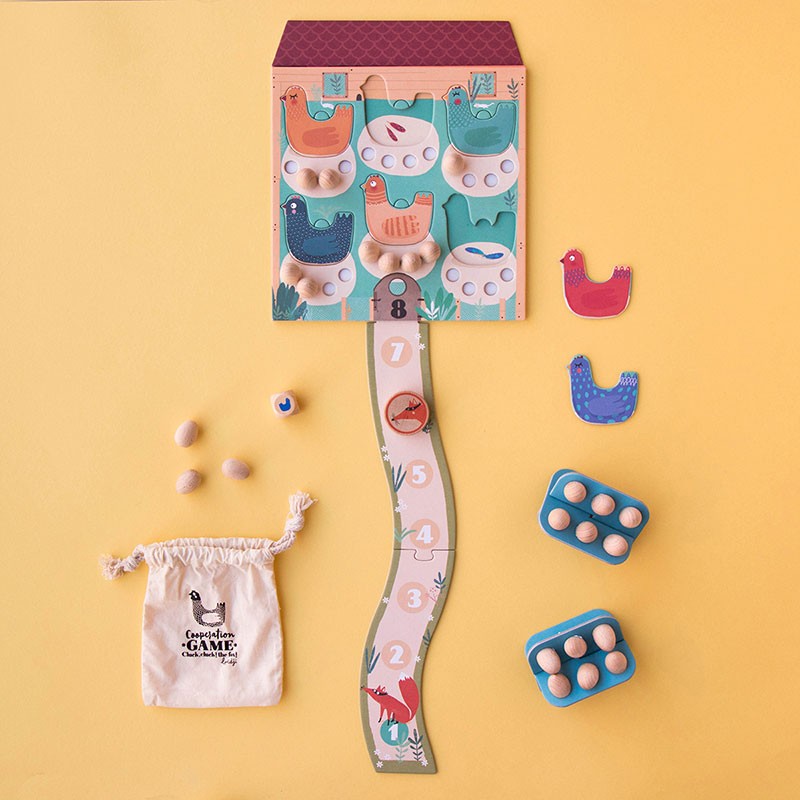 Cooperative board game: Cluck, cluck! The fox, LONDJI