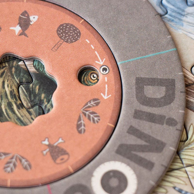 Look and Learn Puzzle 350 pcs: Dinos Explorer, LONDJI