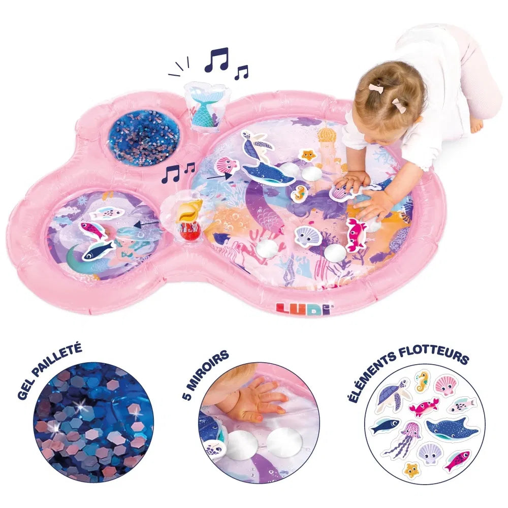 Ludi Water mat TAPIS D'EAU XXL SIRENE
