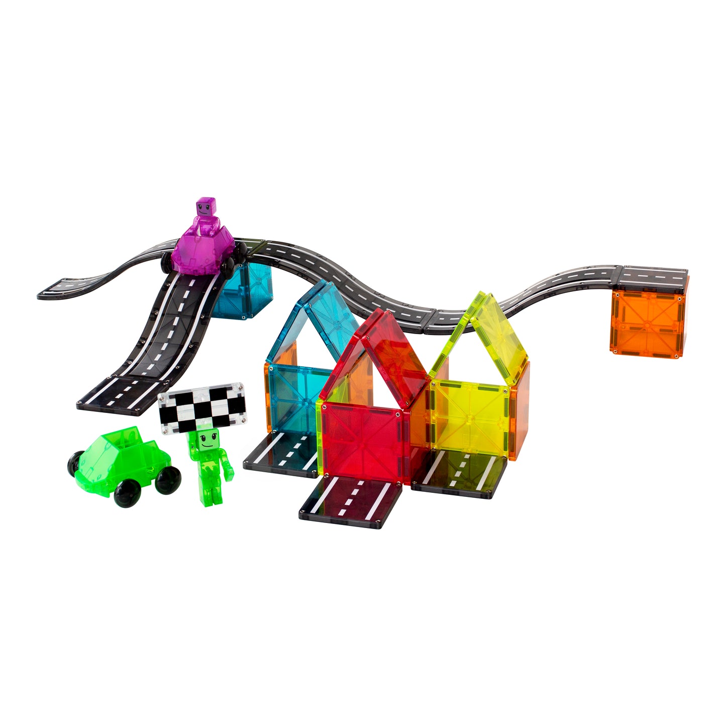 Downhill Duo 40-Piece Magna-Tiles