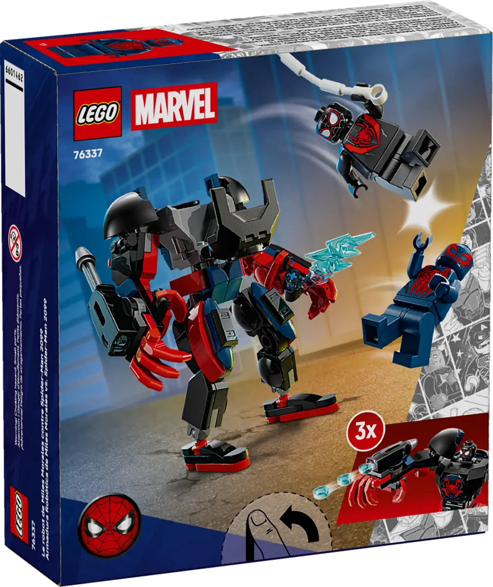 Miles Morales Mech vs. Spider-Man 2099, Lego Marvel 76337