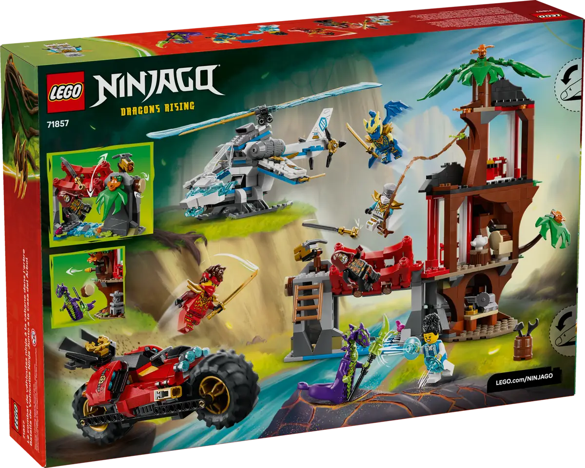 Ninja Vehicle Tree House Battle 71857, Lego NINJAGO