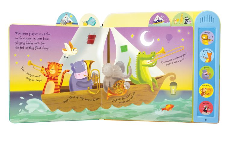 Music book: Noisy Orchestra, Usborne