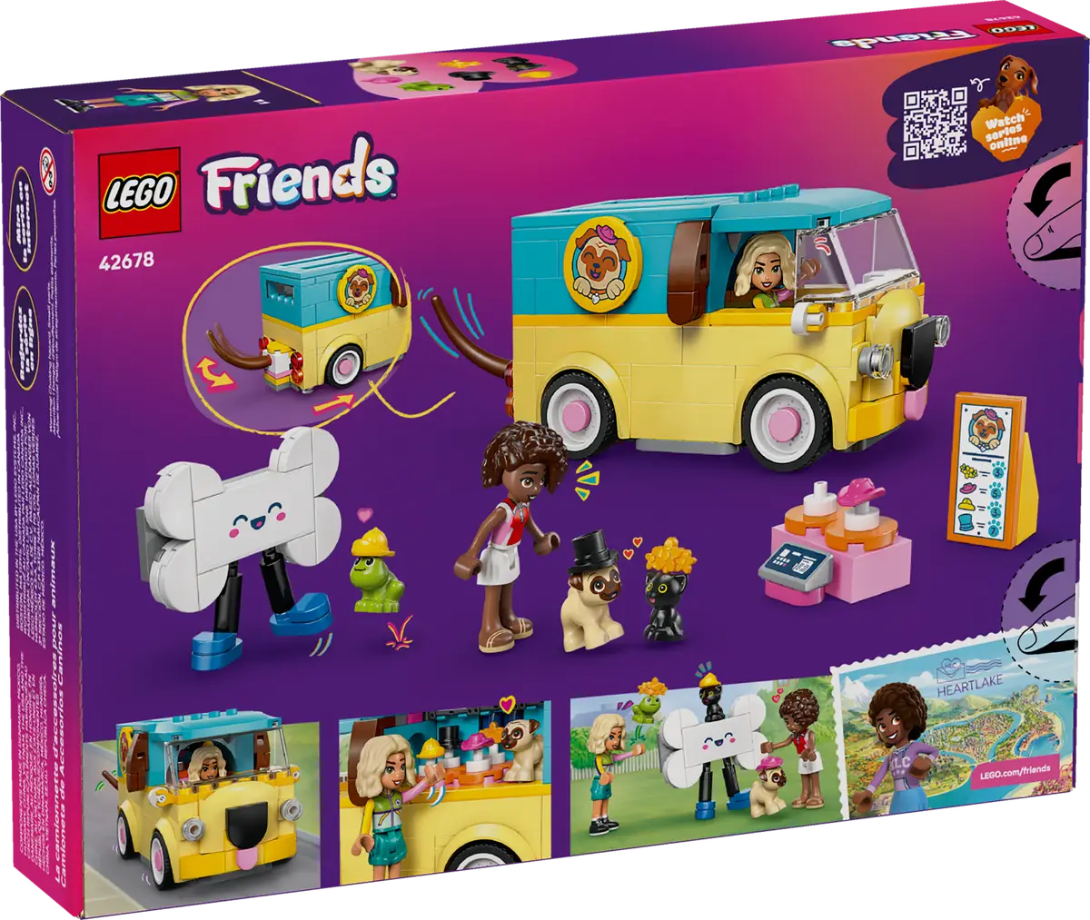 Pet Accessories Van 42678, Lego Friends