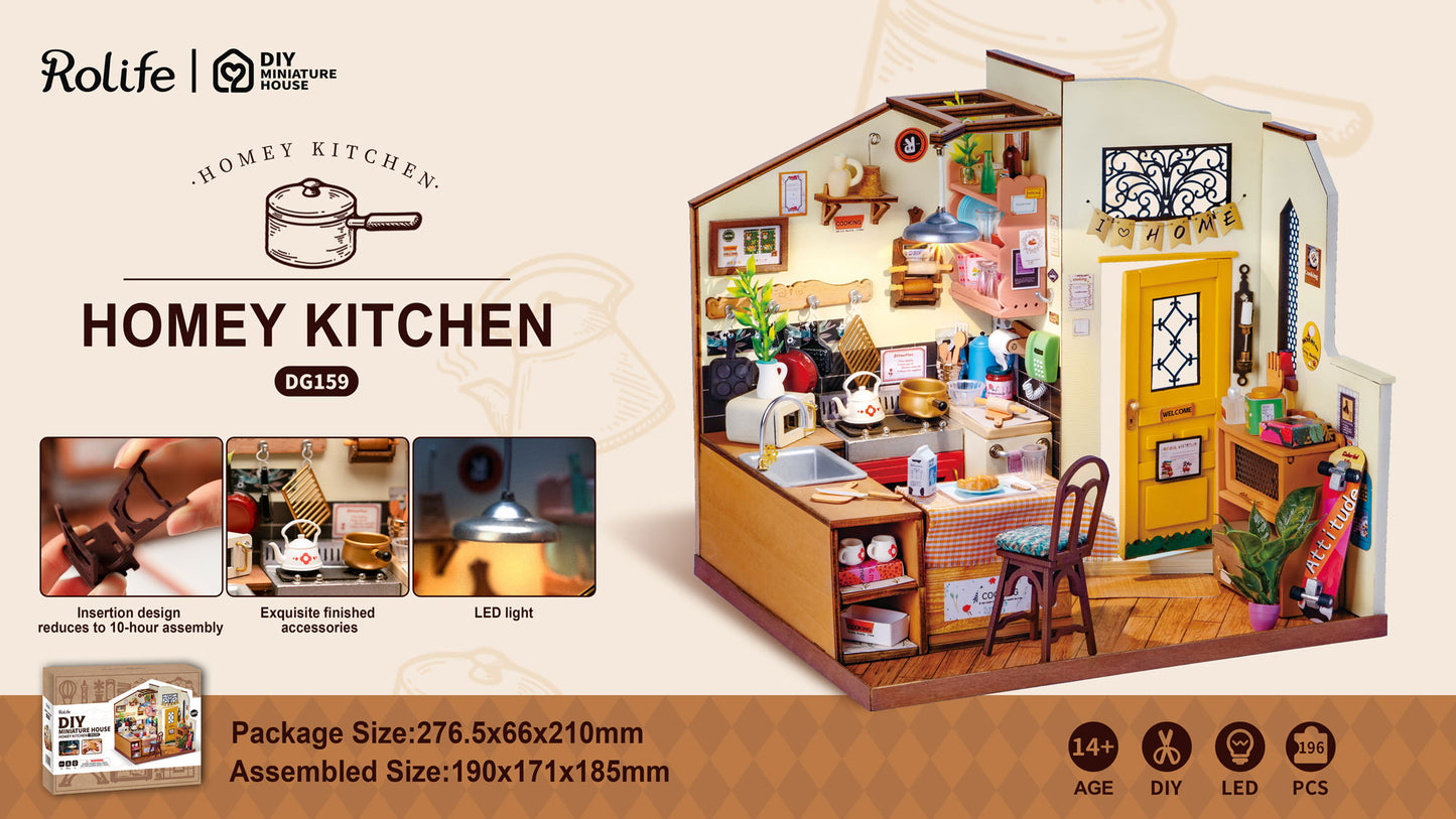 Rolife Cozy Kitchen DG159