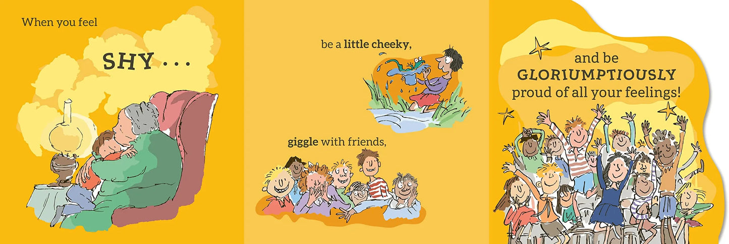 Roald Dahl: Fantastic Feelings, Board Book for Kids 0+, English Language