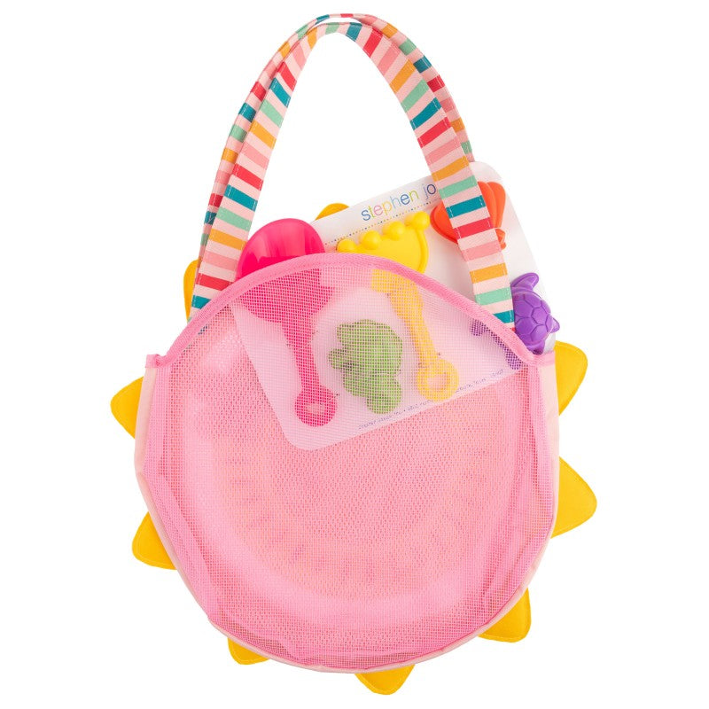 BEACH TOTE WITH TOY SUNSHINE