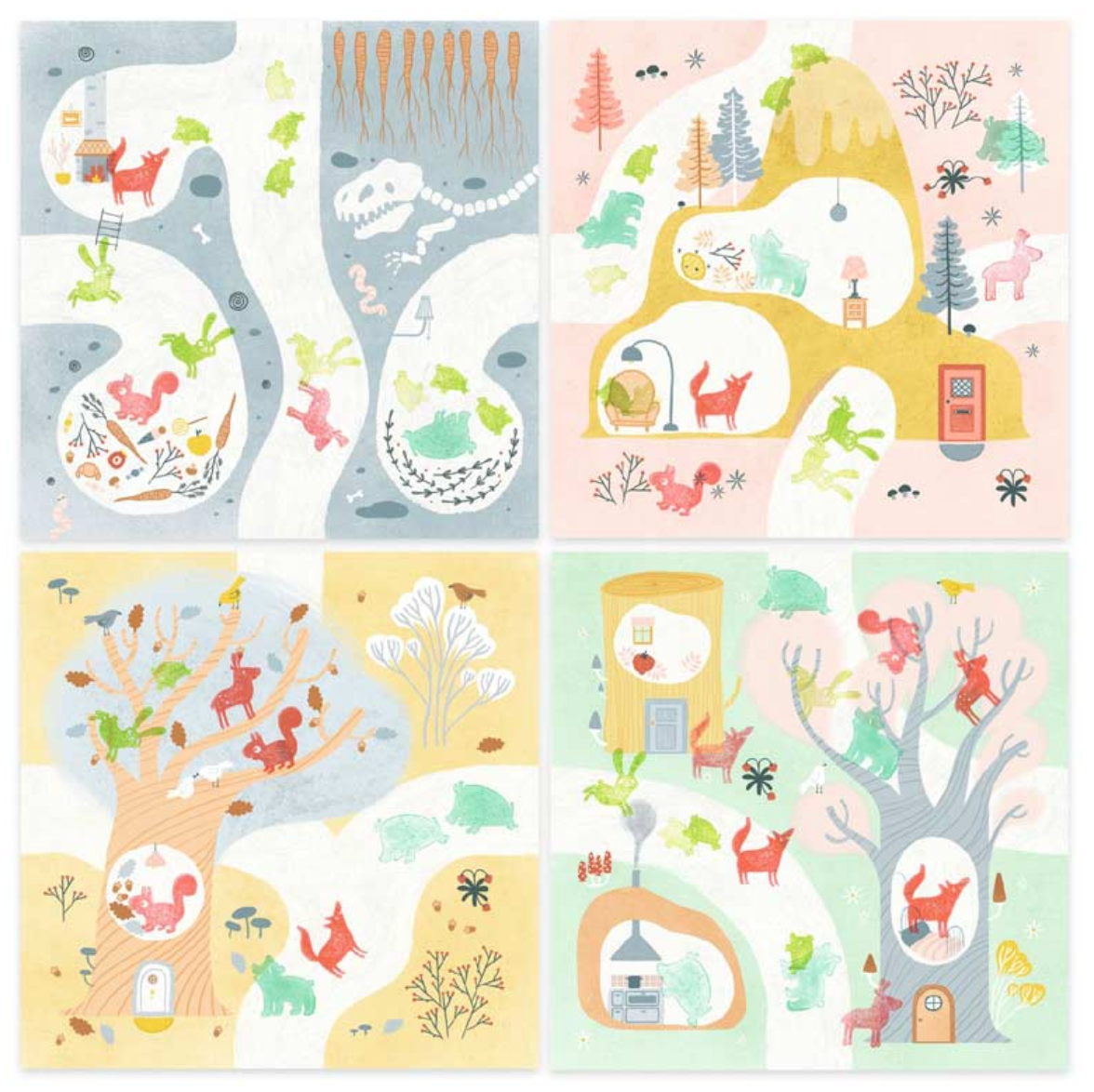 Djeco Out and about stamp set