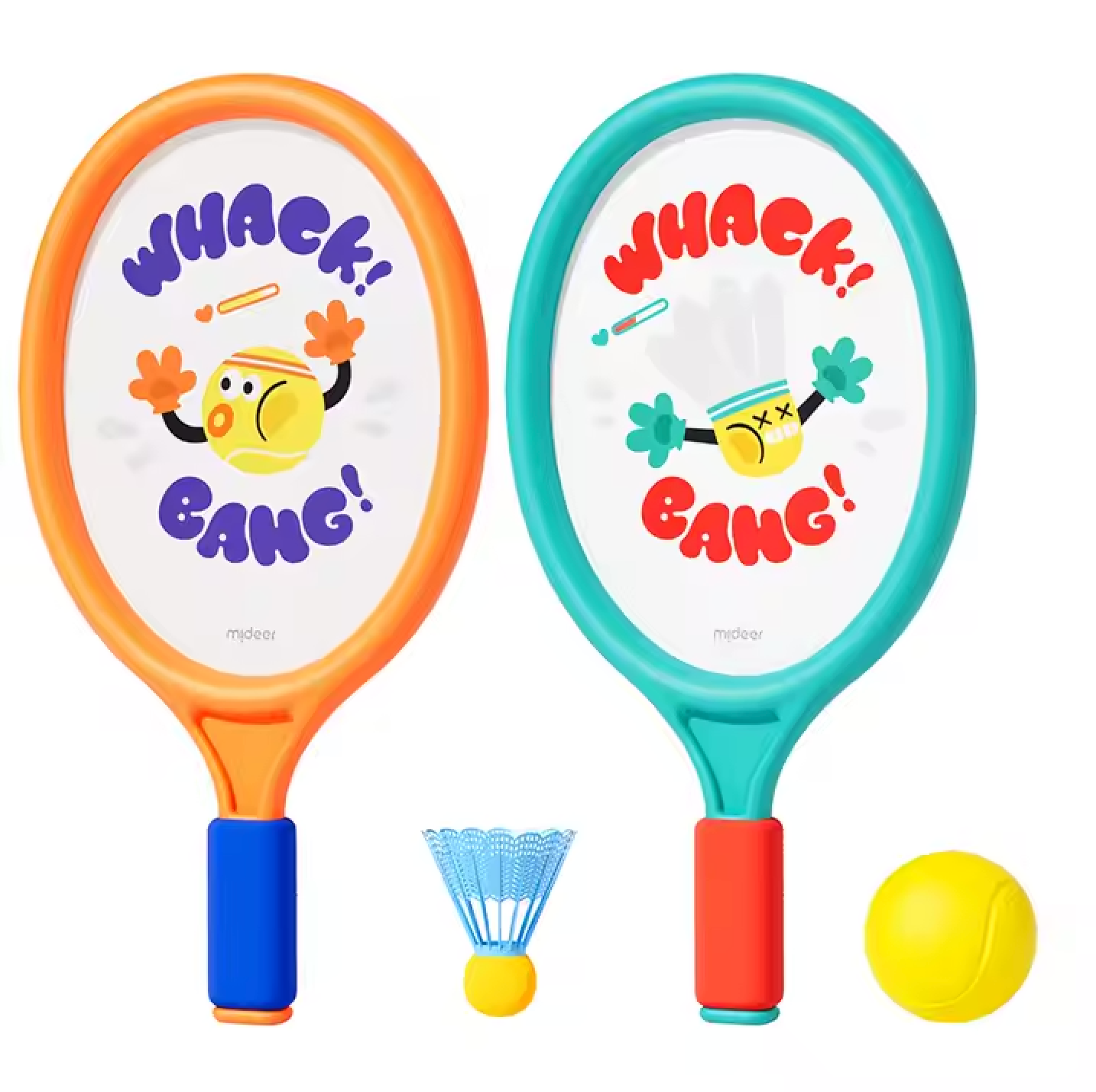 2-in-1 Kids Entry-Level Racket, Mideer