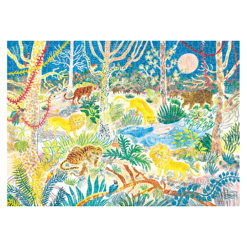 Artist Puzzle - Jungle Moon 1000p, Mideer