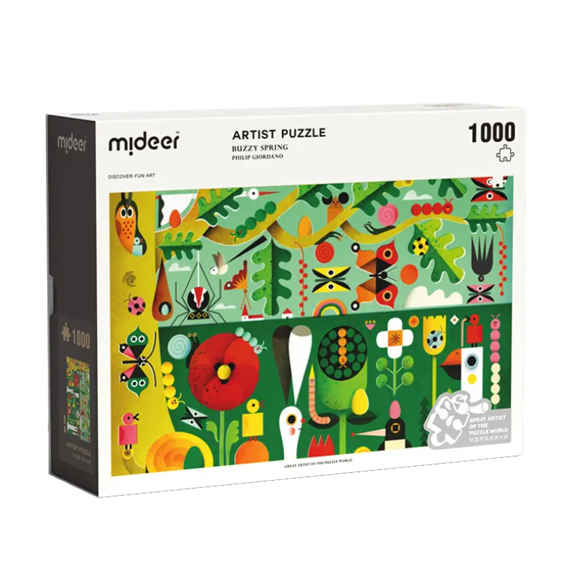 Artist Puzzle - Buzzy Spring 1000p, Mideer