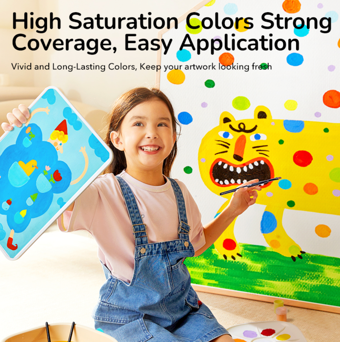 Portable Gouache Paint Bucket Set, Mideer