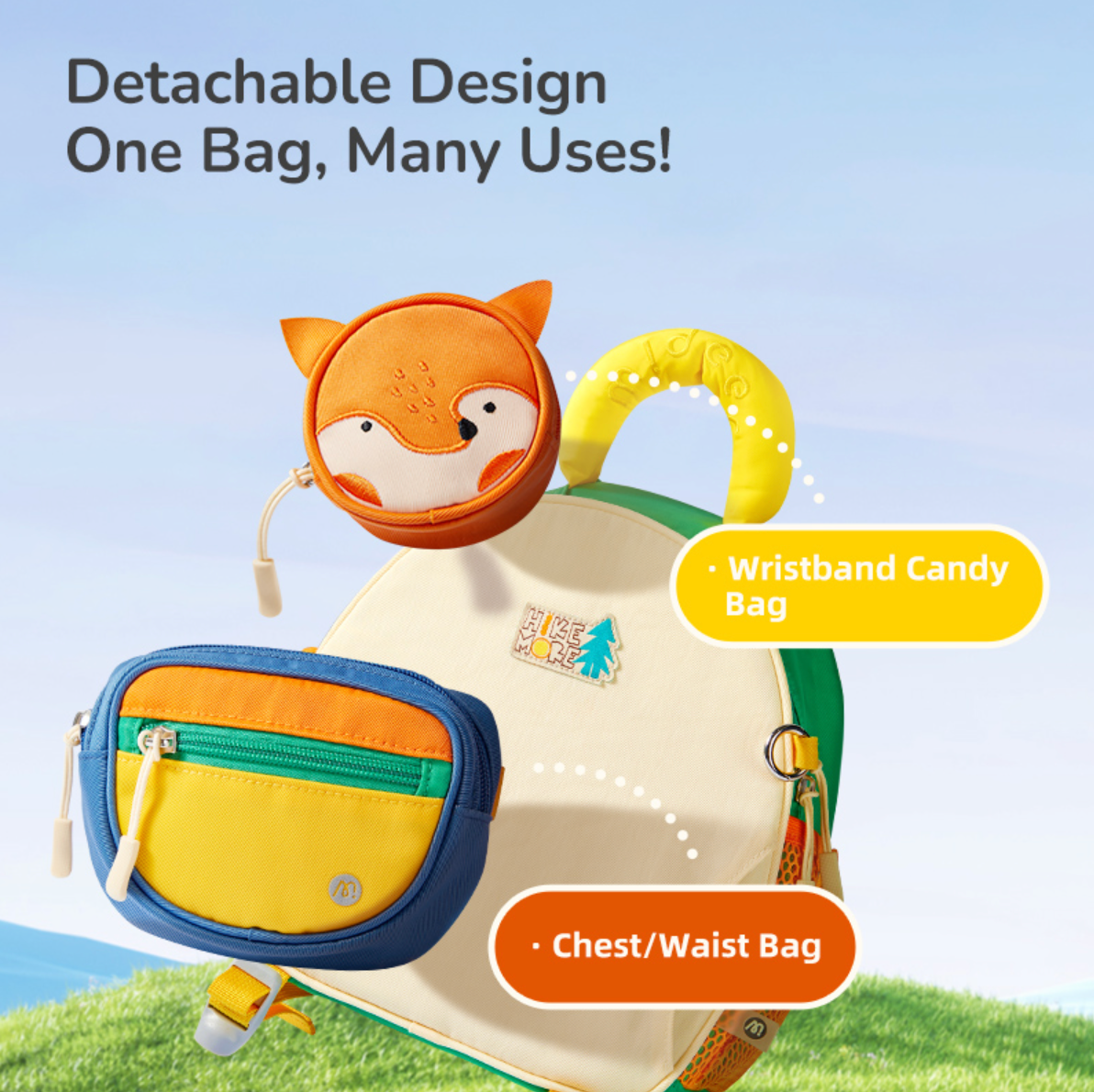Outing Backpack for Kids, Mideer