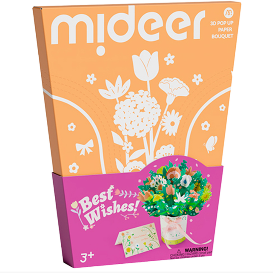 3D Pop Up Paper Bouquet, Mideer