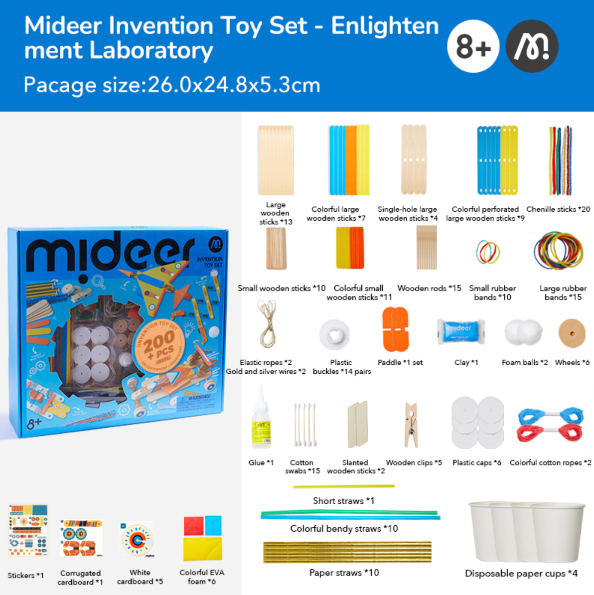 Invention Toy Set - Enlightenment Laboratory, Mideer
