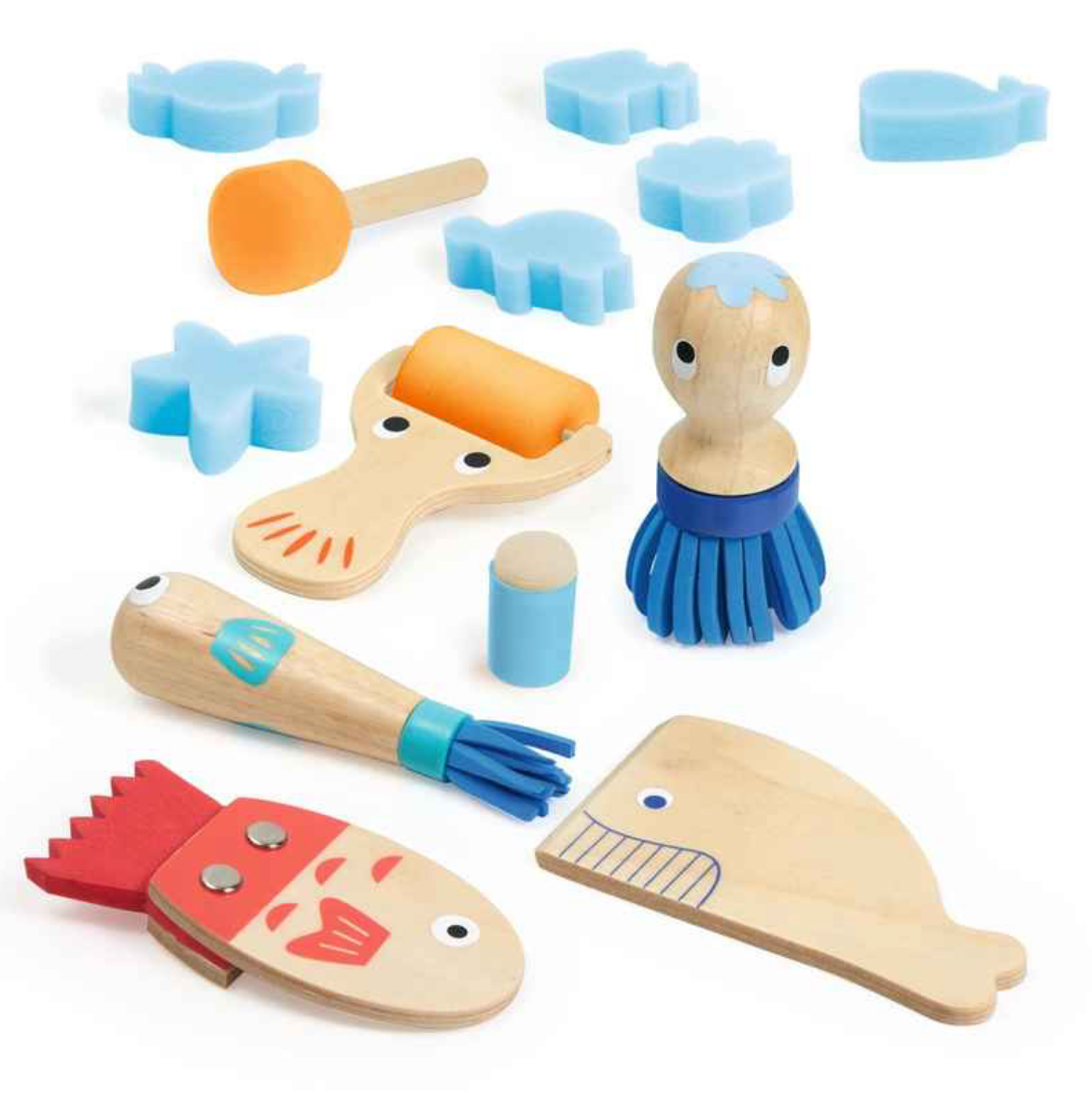 Djeco Unique tools for painting
