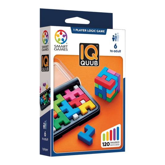 Παιχνίδι Γρίφων 6+: IQ Quub 120 Προκλήσεις, SmartGames