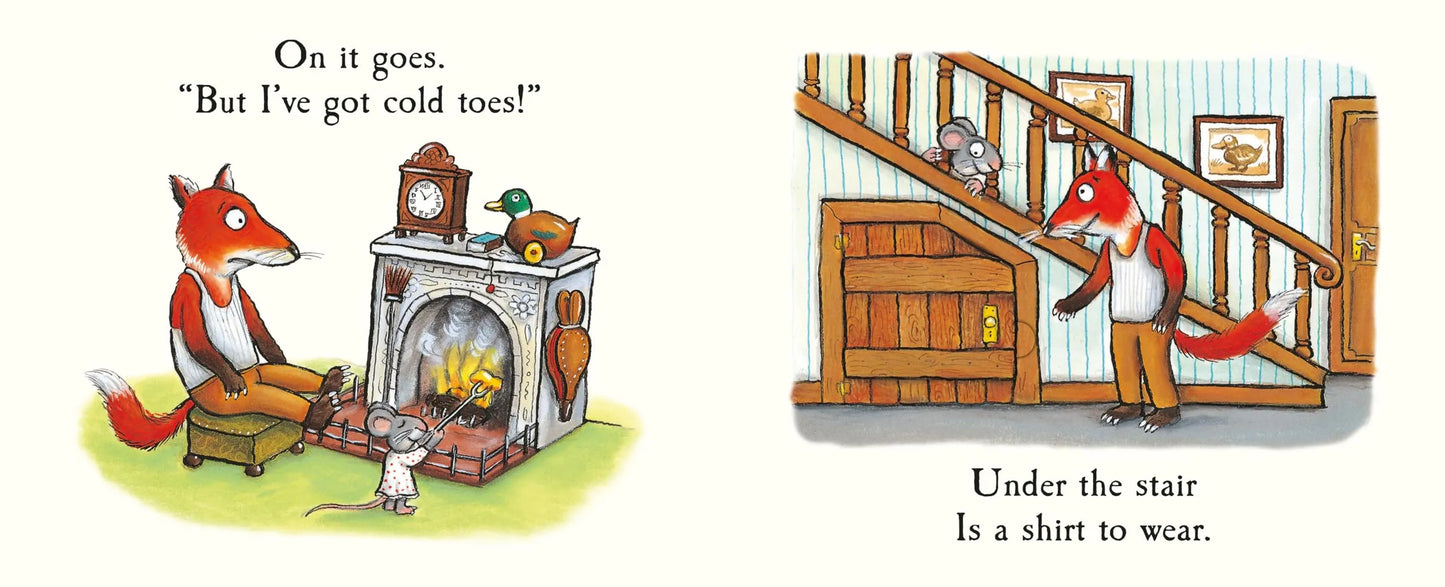 Tales from Acorn Wood: Fox’s Socks, Lift-the-Flap Board Book for Kids 1+, Julia Donaldson, English Language