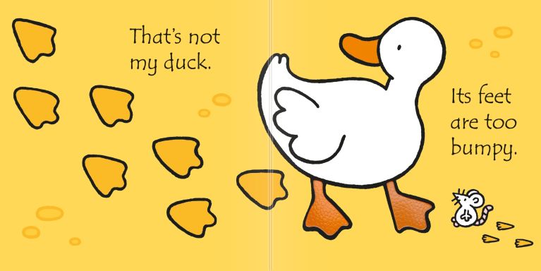 Sensory book: That's Not My Duck, Usborne