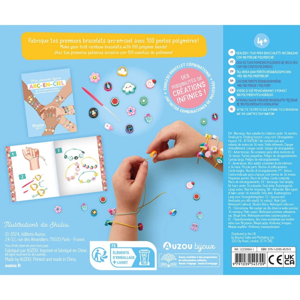 The Jewellery Factory: My First Rainbow Jewellery, AUZOU