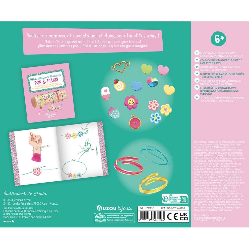 The Jewellery Factory: My Sparkling Pop and Fluorescent Bracelets, AUZOU