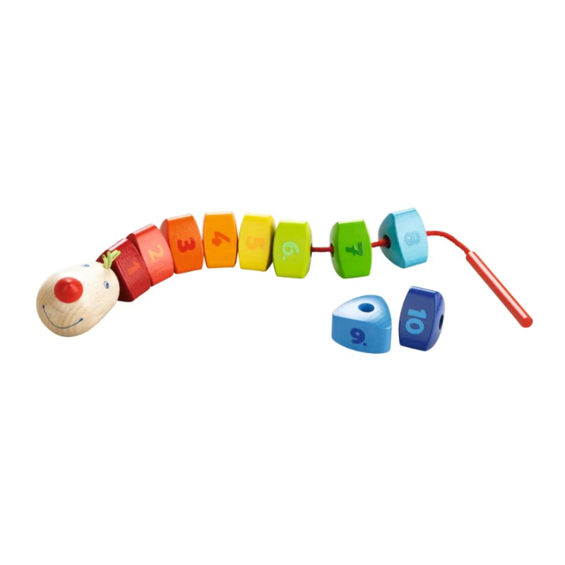 Threading toy: Number dragon, Haba
