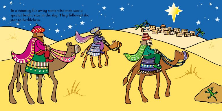 Sensory book: Touchy-Feely The Nativity, Usborne