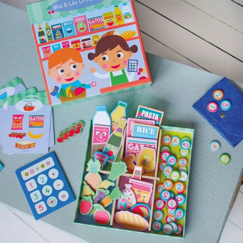 Toys and games Role play: Sweets Mia & Leo little shop, Djeco