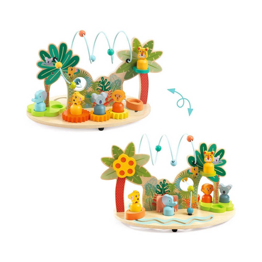 Wooden educative activity table: Multi Big, Djeco