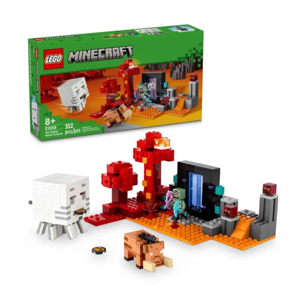 LEGO MINECRAFT: The Nether Portal Ambush 21255