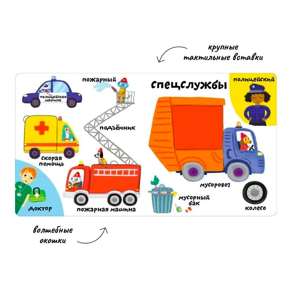 Мои первые 100 слов с окошками. Техника