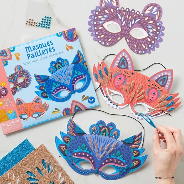 My Activity Pouch - Glittery Masks, AUZOU