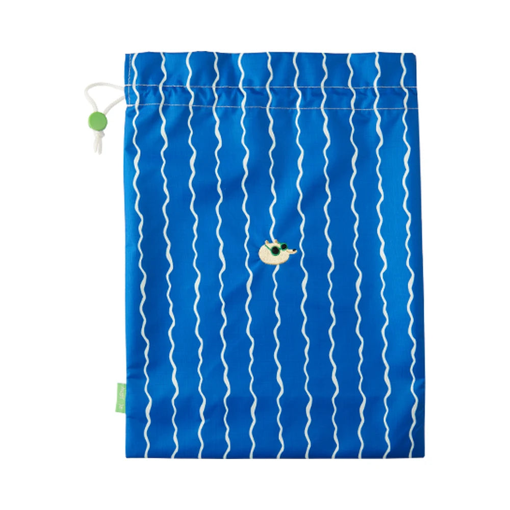 Beach Vacation Laundry Bag for Kids 3+, 40 x 30 cm