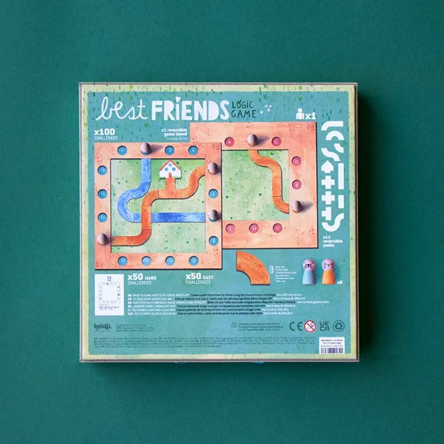 Best Friends, Logic Game for Kids 6+, 100 Challenges