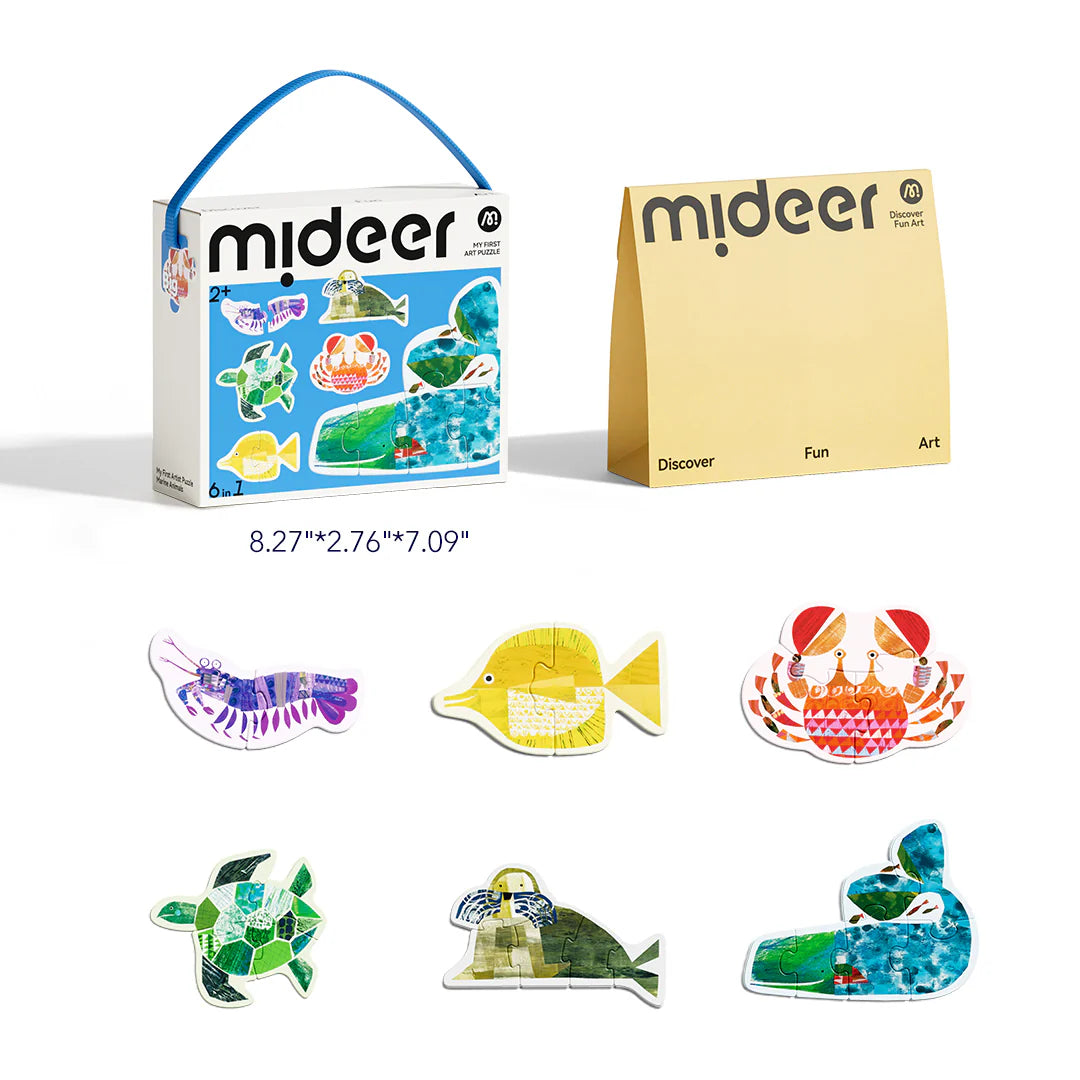 My First Artist Puzzle - Ocean Animals, Mideer