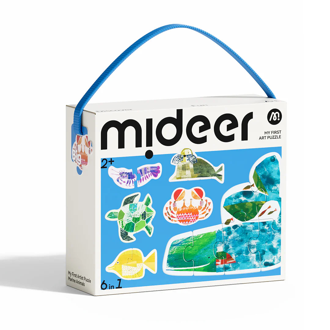 My First Artist Puzzle - Ocean Animals, Mideer