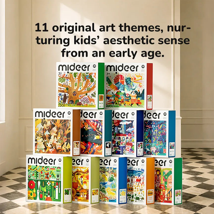 Colourful World, Artist Puzzle for Kids 3+, 352 Pieces